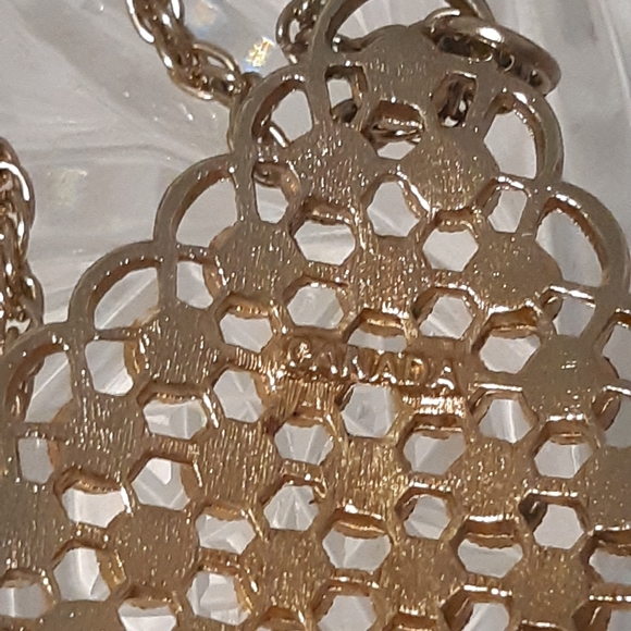 Sarah Coventry Vintage Necklace In Gold Tone With Rhinestones 24" Long Stamped, - Picture 8 of 11